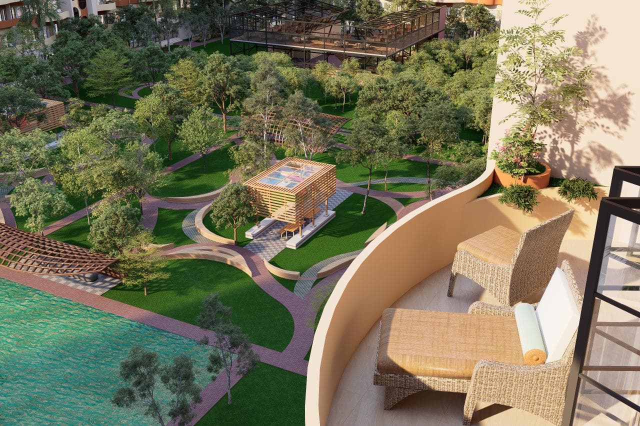 Interior view of the project